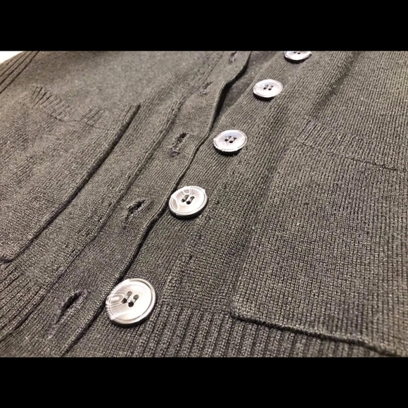 Long button down cardigan - Picture 7 of 7